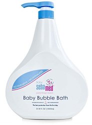 Sebamed No Tears No Phthalates Baby Bubble Bath with Pump, 1 L