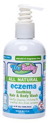 TruBaby Eczema Soothing Hair and Body Wash, 8 Ounce