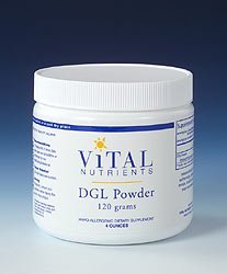 Vital Nutrients DGL Powder 4oz 120 grams