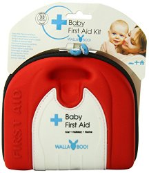 Wallaboo Basic First Aid Kit for Babies, Durable and Sturdy, Camper