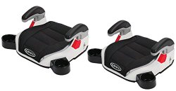 2 Graco TurboBooster Backless Car Seats, Marshmallow