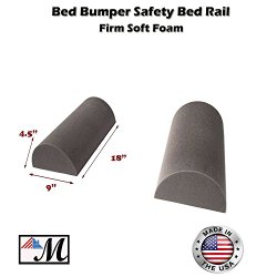 2 Pack Bed Bumper – Child’s Toddler’s Safety Guard Rail 18 Inch (9″x 4.5) 1 set