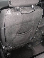Auto Seat Back Protector – 2 Pack By Zone Tech