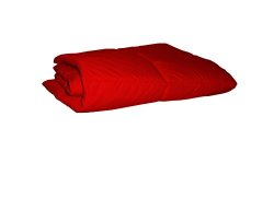 Baby Doll Baby and Toddler Comfy Comforter, Red