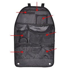 Creazy® Car Auto Care Seat Protector Cover Storage Bag Pouch for Children Kick Mat Mud