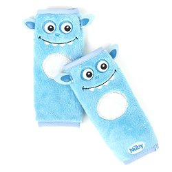 Nuby Monster Strap Covers, Blue