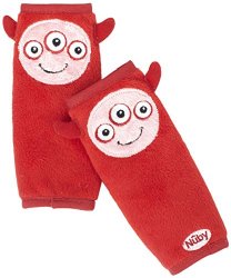 Nuby Monster Strap Covers, Red