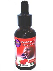 Pharmacy Supplies Strawberry Flavor Medication Flavoring Flavor Drops for Baby Child Kids Horrible Taste Pharmacist Recommended Medicines Strawberry Yummy Meds