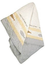 Stephan Baby Pieced and Embroidered Crib Quilt with Scripture, Fishers of Men