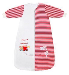 Winter Baby Sleeping Bag Long Sleeves approx. 3.5 Tog – Fire Engine – 6-18 months/35inch