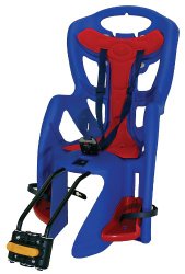 Bellelli Pepe Standard Fit Baby Carrier (Blue/Red, 50-Pound)