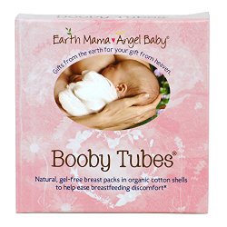 Booby Tubes gel free warm or cold nursing packs for breastfeeding 1 set