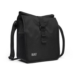 BUILT NY Crosstown Insulated Lunch Bag, Black