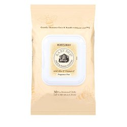 Burt’s Bees Baby Bee Face and Hand Cloths, 30 Count (Pack of 12)