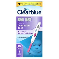 Clearblue Digital Ovulation Test Monitor, 10 Count