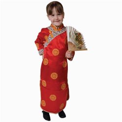 Deluxe Chinese Girl Costume Set – Large 12-14