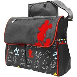 Disney – Mickey Mouse in the House Compact Messenger Diaper Bag