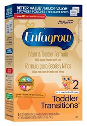 Enfagrow Toddler Transitions Infant and Toddler Formula – 28 oz Powder Box