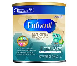 Enfamil  EnfaCare Baby Formula – 12.8 oz Powder Can (Pack of 6)