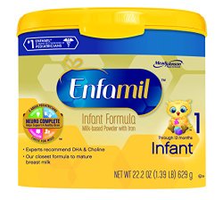 Enfamil  Infant Baby Formula – 22.2 oz Powder in Reusable Tub