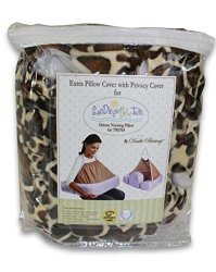Extra Cover for San Diego Bebe TWIN Eco Nursing Pillow, Giraffe