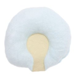 FO Baby Newborn Infant Sleep Positioner Support Pillow, Blue