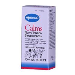 Hyland’S Calms – 100 Tablets