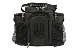 Isobag 3 Meal Management System/Blackout Edition-Isolator Fitness-Lunch Bag/Insulated Lunch Box