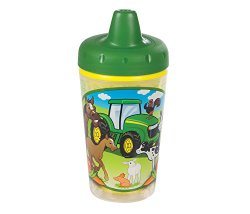 John Deere Insulated Sippy Cup with One Piece Lid – 9 oz