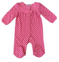 Juicy Couture Baby Long Sleeved Bodysuit Coverall Footies (6/9 months)