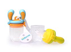 Kidsme Food Feeder Double Pack with Clip (Large size)