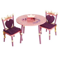 Levels of Discovery Princess Child’s Table and Two Chair Set