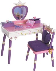 Levels of Discovery Princess Vanity Table and Chair Set