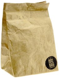 Luckies of London Brown Paper Lunch Bag (USLUKBRW)