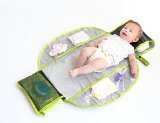 LulyBoo Changing Kit – Waterproof Compact Travel Kit Unfolds Into Diaper Changing Pad