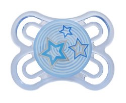MAM Perfect Silicone Pacifier, Assorted Colors, 0-6 Months