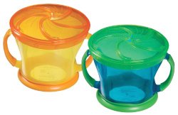 Munchkin Snack Catcher, 9 Ounce, 12+ Months, Color May Vary – 2 Count