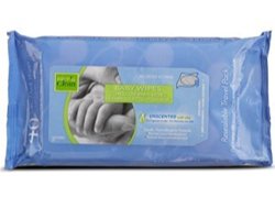 Nice ‘N Clean Baby Wipes Soft-packs with Aloe, Unscented, Case of 6/80s (480 ct)