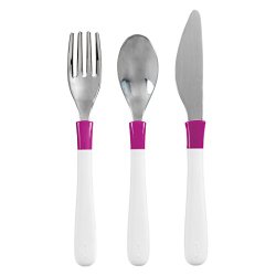 OXO Tot Cutlery Set for Big Kids, Pink