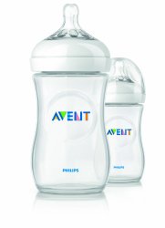 Philips Avent BPA Free Natural Polypropylene Bottle, 9 Ounce, 2 Count