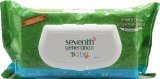 Seventh Generation Free & Clear Baby Wipes with easy open top, 64 count packs (pack of 12) (768 wipes)