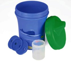 Sippy Sure The Medicine Dispensing Sippy Cup, Blue/Green