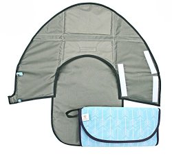 SnoofyBee, 3in1 Diaper Clutch, Changing Pad, Playmat (Arrows)
