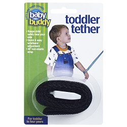 Baby Buddy Toddler Tether, Black