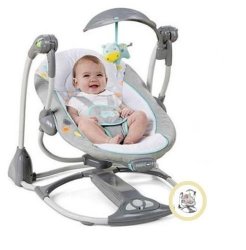 Baby Swing 2 Seat Infant Toddler Rocker Chair Little Portable Convertible