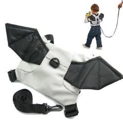 Crazy K&A Baby Toddler Walker Safety Harness Backpack Bag (Bat)