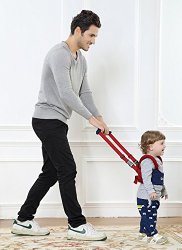 D-FantiX® Handheld Baby Walker Toddlers Walking Helper Harness Assistant Satety Baby Harnesses (Blue)