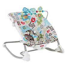 Fisher-Price Deluxe Infant to Toddler Comfort Rocker Bouncer