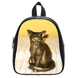 Fox Bronze Statue picture Backpack Kid’s School Bag Small