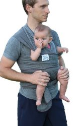 Haul’A Baby 4-in-1 – Baby Wrap – Ring Sling – Maternity Belt & Belly Binder – Slate